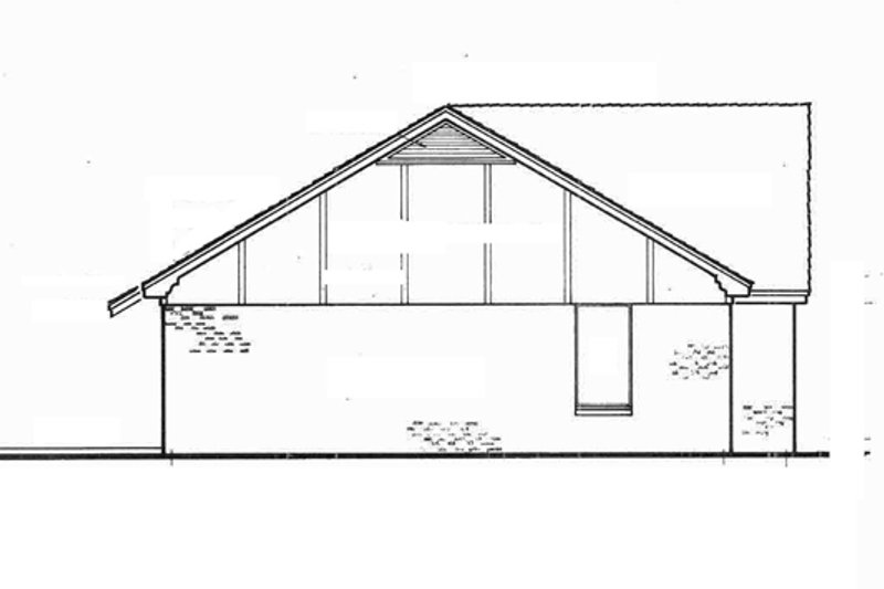Home Plan - Exterior - Other Elevation 1 House Plan #45-220 - 3 bed, 1 bath