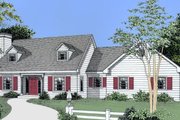 Colonial Style House Plan - 3 Beds 2.5 Baths 1887 Sq/Ft Plan #101-203 