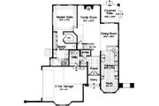 European Style House Plan - 3 Beds 2.5 Baths 2254 Sq/Ft Plan #417-223 