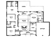 Traditional Style House Plan - 3 Beds 2 Baths 2052 Sq/Ft Plan #36-421 