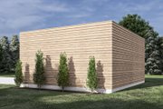 Modern Style House Plan - 0 Beds 0 Baths 644 Sq/Ft Plan #455-506 