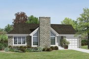 Ranch Style House Plan - 2 Beds 2 Baths 1687 Sq/Ft Plan #57-726 