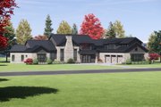 Farmhouse Style House Plan - 4 Beds 4.5 Baths 4445 Sq/Ft Plan #1096-4 