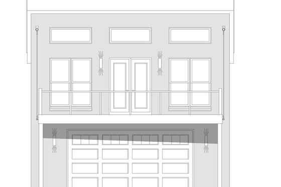 Exterior - Front Elevation 1 for Contemporary House Plan #932-216 - 1 bed, 2 bath