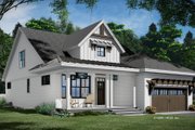 Farmhouse Style House Plan - 5 Beds 3 Baths 2543 Sq/Ft Plan #51-1322 