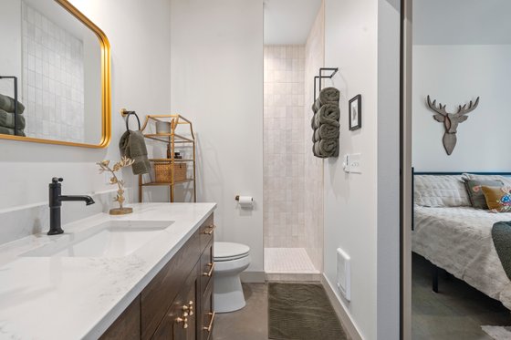 Interior - Bathroom for Barndominium House Plan #1070-207 - 2 bed, 1 bath