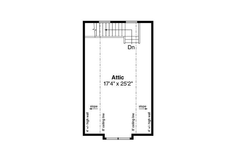 Dream House Plan - Floor Plan - Upper Floor for Craftsman House Plan #124-933, 0 bath