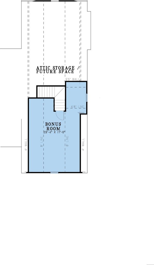 Architectural House Design - Craftsman Floor Plan - Upper Floor Plan #923-133