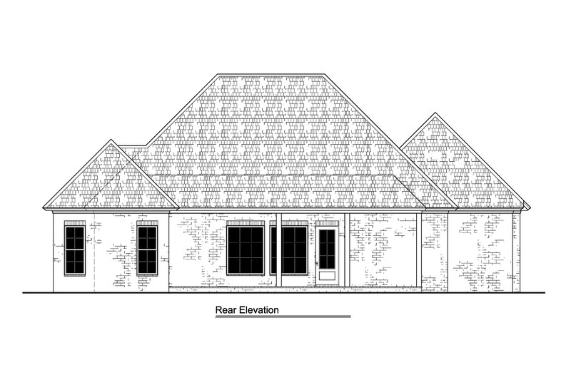 Traditional Style House Plan - 4 Beds 3 Baths 2095 Sq/Ft Plan #1081-17 ...