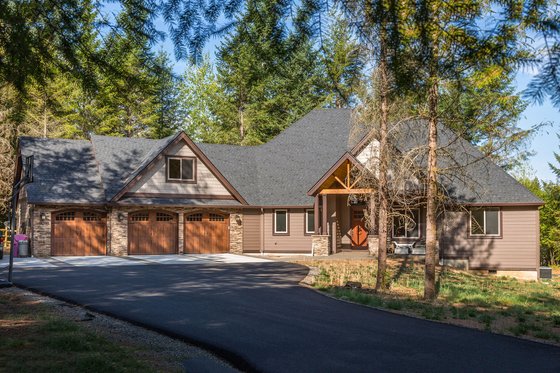 Exterior - Front Elevation 3 for Craftsman House Plan #48-639 - 3 bed, 2.5 bath