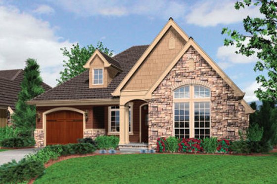 Exterior - Other Elevation for Traditional House Plan #48-280 - 3 bed, 2 bath