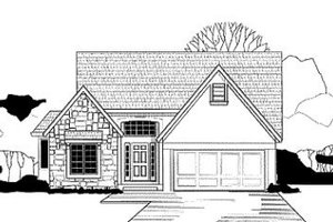 Traditional Exterior - Front Elevation Plan #67-131