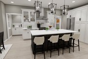 Bungalow Style House Plan - 4 Beds 3.5 Baths 2500 Sq/Ft Plan #51-1372 