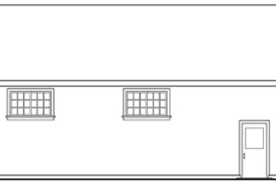 Exterior - Other Elevation for Traditional House Plan #124-785, 0 bath
