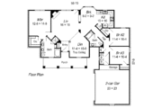 Traditional Style House Plan - 3 Beds 2 Baths 1589 Sq/Ft Plan #329-192 