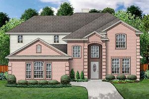 Traditional Exterior - Front Elevation Plan #84-272