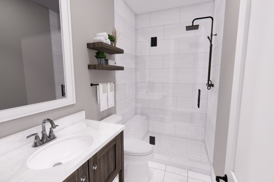 Interior - Bathroom for Farmhouse House Plan #51-1248 - 4 bed, 3 bath