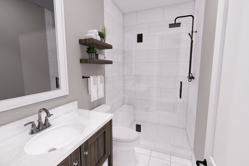 Dream House Plan - Interior - Bathroom for Farmhouse House Plan #51-1248 - 4 bed, 3 bath
