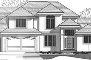 Traditional Exterior - Front Elevation Plan #67-779