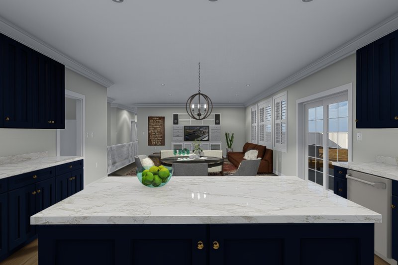 House Design - Interior - Kitchen 4 for Traditional House Plan #1060-67 - 3 bed, 2 bath