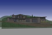 Contemporary Style House Plan - 4 Beds 4.5 Baths 4021 Sq/Ft Plan #892-30 