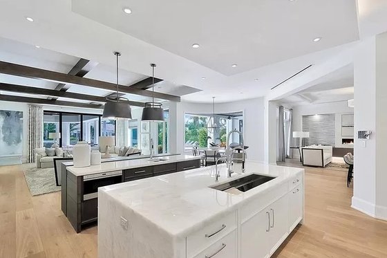 Interior - Kitchen 2 for Modern House Plan #548-38 - 5 bed, 6.5 bath