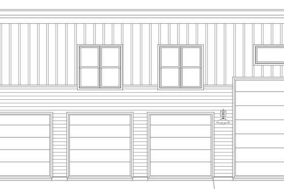 Exterior - Front Elevation 3 for Modern House Plan #932-744 - 2 bed, 1 bath