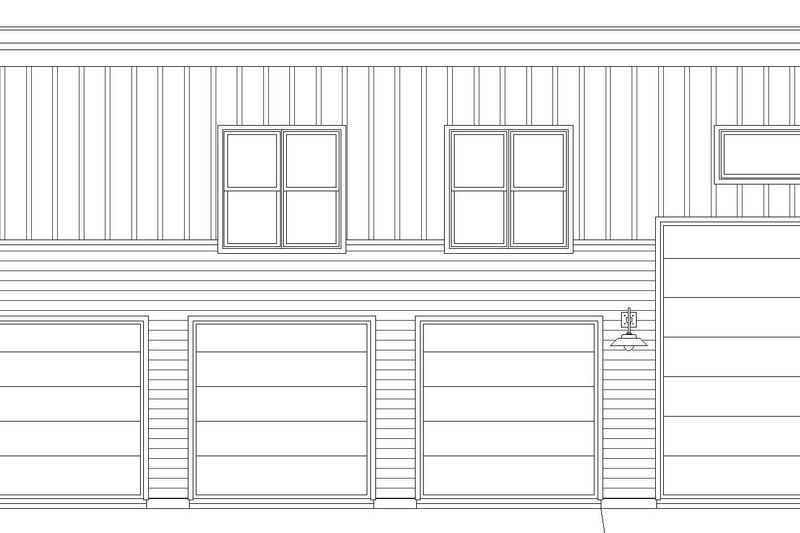 Home Plan - Exterior - Front Elevation 3 for Modern House Plan #932-744 - 2 bed, 1 bath