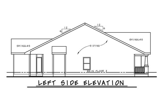 Left Side Elevation