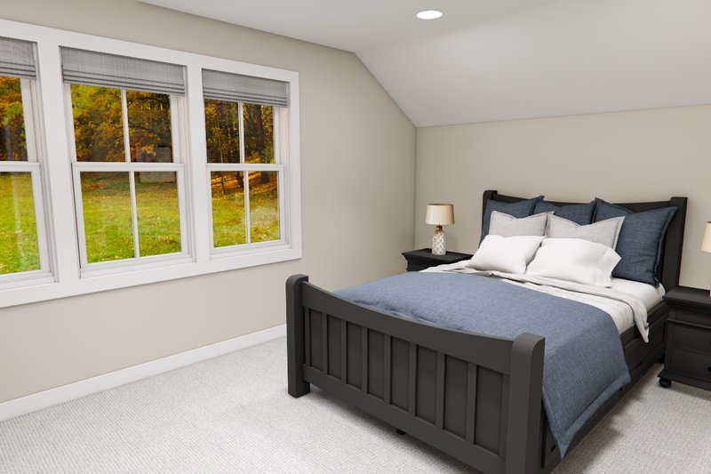 Architectural House Design - Interior - Bedroom for Bungalow House Plan #51-1364 - 4 bed, 3.5 bath