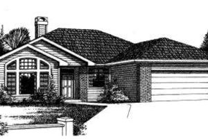 Traditional Exterior - Front Elevation Plan #303-323