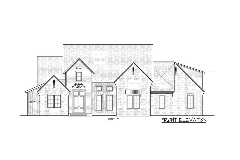 Dream House Plan - Exterior - Other Elevation for Traditional House Plan #1081-6 - 4 bed, 3.5 bath