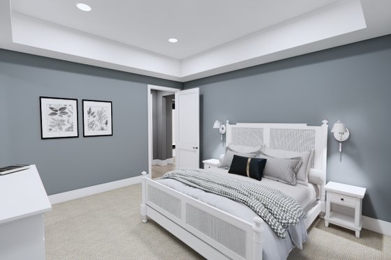Interior - Master Bedroom for Farmhouse House Plan #51-1235 - 3 bed, 3.5 bath