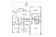 Craftsman Style House Plan - 4 Beds 3 Baths 2755 Sq/Ft Plan #17-1167 