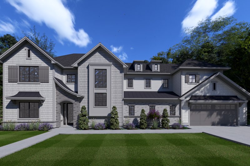 Dream House Plan - Traditional Exterior - Front Elevation Plan #1069-38