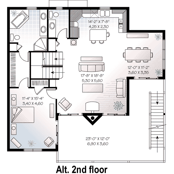 House Plan Design - Beach Floor Plan - Other Floor Plan #23-507