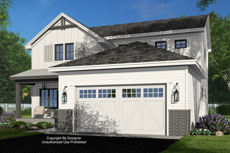 Home Plan - Exterior - Front Elevation 5 for Farmhouse House Plan #51-1380 - 3 bed, 3.5 bath