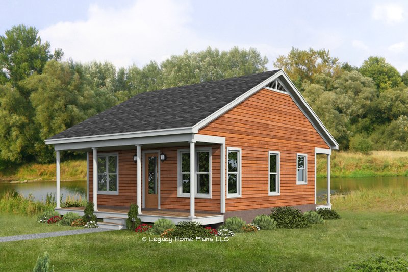 Home Plan - Southern Exterior - Front Elevation Plan #932-889