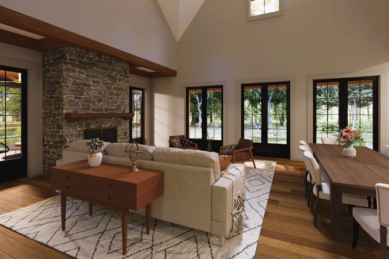 Home Plan - Interior - Family Room 2 for Farmhouse House Plan #1094-25 - 5 bed, 5.5 bath