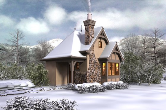 Front view - 300 square foot Cottage