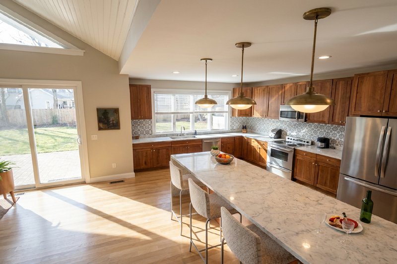 House Blueprint - Interior - Kitchen for Contemporary House Plan #126-309 - 3 bed, 2 bath