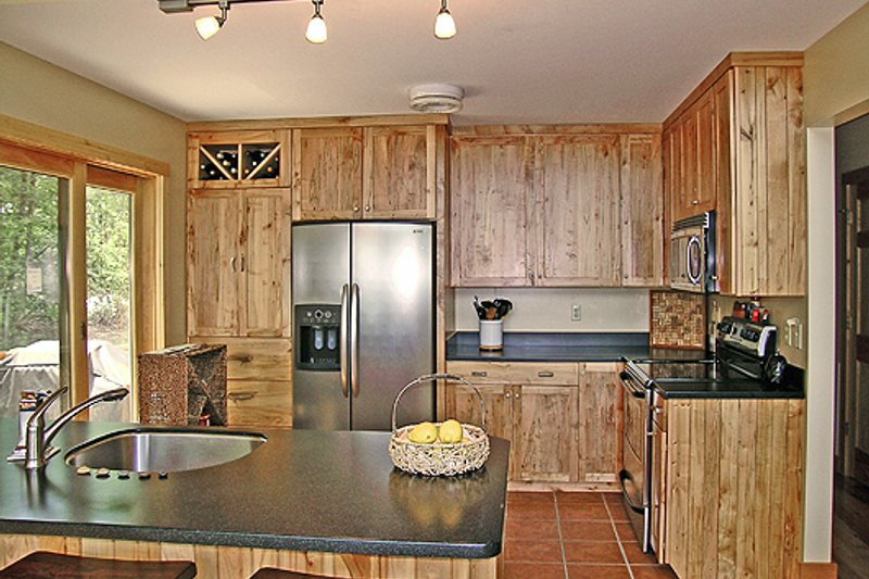House Blueprint - Photo 3 for Log House Plan #456-3 - 3 bed, 2 bath