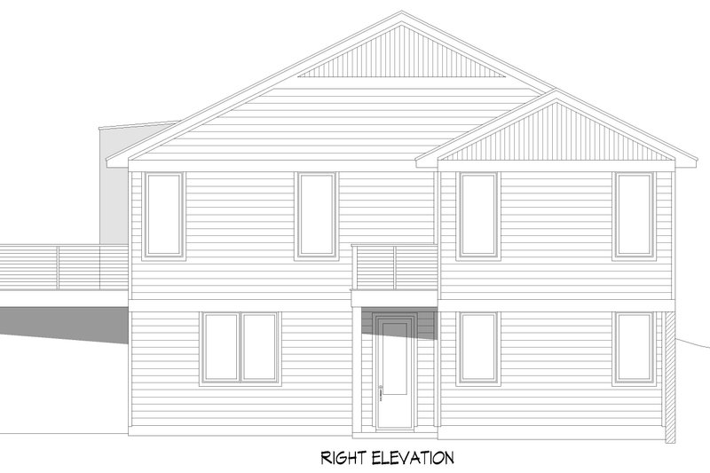 Dream House Plan - Exterior - Other Elevation 1 for Contemporary House Plan #932-1302 - 3 bed, 3.5 bath