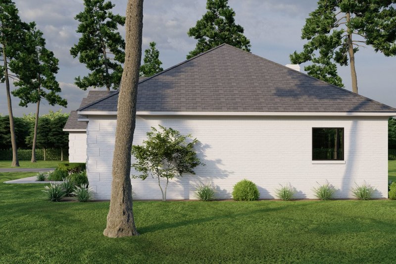 House Blueprint - Exterior - Other Elevation for Traditional House Plan #17-1040 - 4 bed, 3 bath