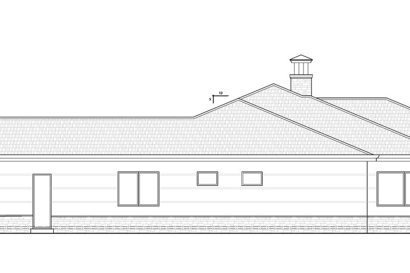 House Design - Exterior - Other Elevation 1 for Craftsman House Plan #938-132 - 3 bed, 3.5 bath