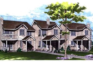 Traditional Exterior - Front Elevation Plan #320-331
