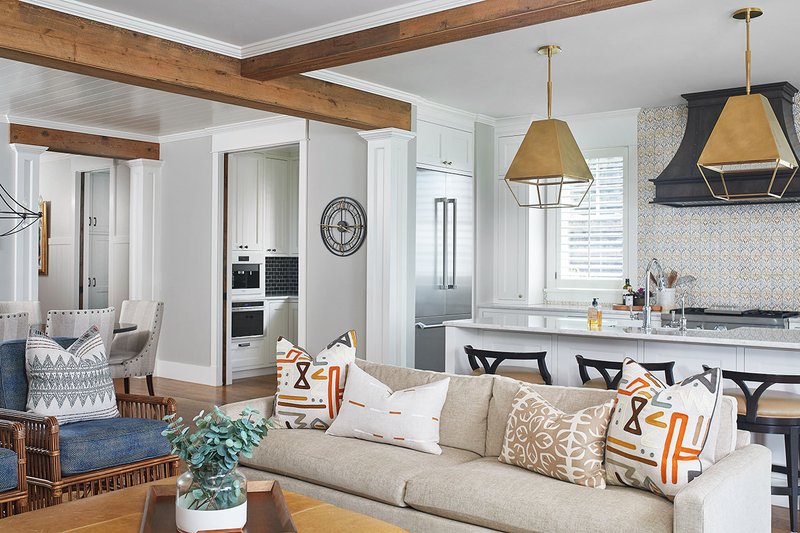 Architectural House Design - Kitchen & Hallway