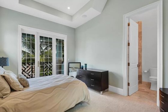 Interior - Bedroom for Beach House Plan #548-20 - 4 bed, 4.5 bath