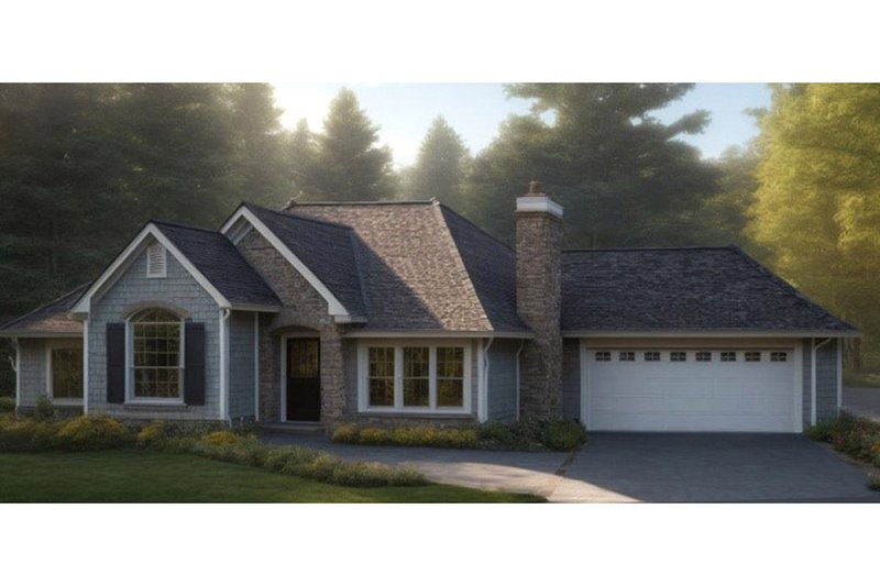Dream House Plan - Traditional Exterior - Front Elevation Plan #3-139