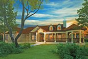 Country Style House Plan - 4 Beds 2.5 Baths 2184 Sq/Ft Plan #80-119 